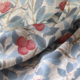 American Countryside Styles Blackout Flower Print Room Curtains