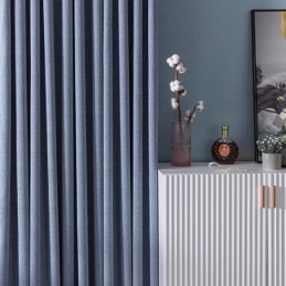 Modern Solid Color Curtain...