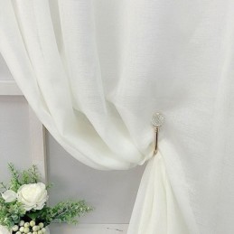 Modern Floral Design Curtain Made to Measure Curtain Tulle Window Sheer For Living Room Bedroom